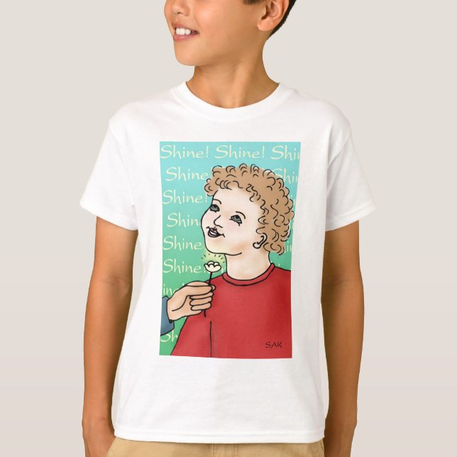 Camiseta ¡Brilla! (Anverso)