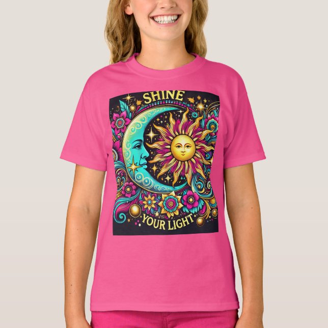 CAMISETA "BRILLA ALEXANDRIA TU LUZ" (Anverso)