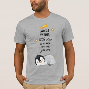 Camiseta Brilla, Brilla Pequeña Estrella para Pingüino Dorm