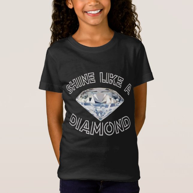 Camiseta Brilla Como Un Diamante (Anverso)
