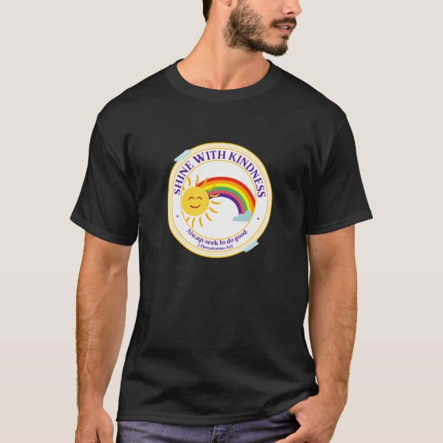 Camiseta Brilla con Amabilidad (Anverso)