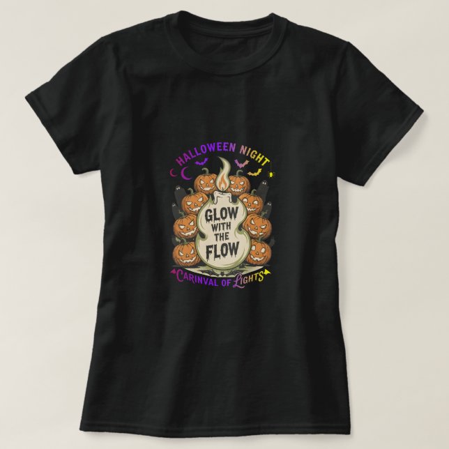 Camiseta Brilla con el flujo (Diseño del anverso)