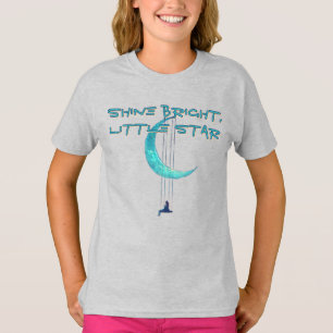 Camiseta Brilla fuerte, pequeña estrella – Noche estrellada