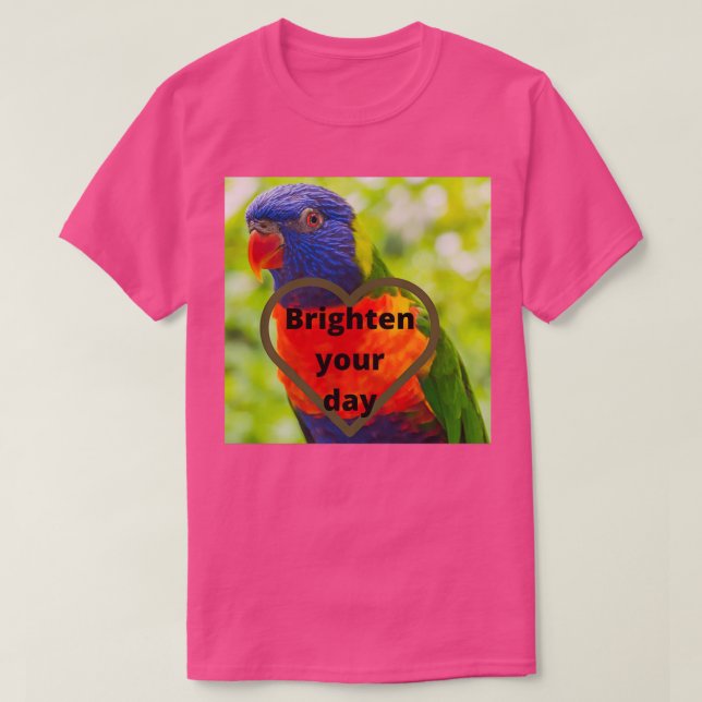 Camiseta Brilla tu día (Diseño del anverso)