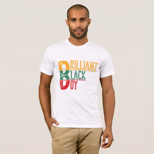 Camiseta Brillante Chico Negro - Mes de la Historia Negra