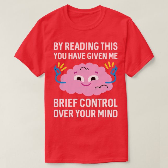Camiseta Brillante Control Sobre Tu Mente (Diseño del anverso)