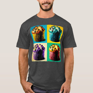 Camiseta Brillante de Navidades italianos en el Panettone A