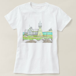 Camiseta brillante del faro