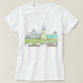Camiseta brillante del faro