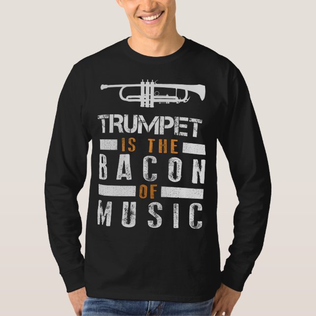 Camiseta Brillante Delight: ¡La Trumpet es el bastón de la  (Anverso)