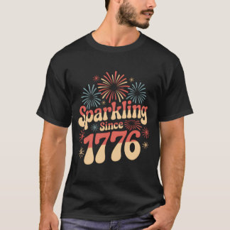Camiseta Brillante desde 1776 Patriótico 4 de Julio
