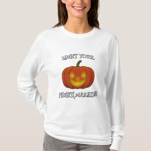 Camiseta Brillante Jack-o'-Lantern - Enciende tus pesadilla