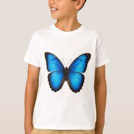 Camiseta Brillante morfo azul