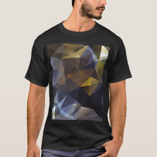 Camiseta Brillante vintage triangular, textura diamantífera
