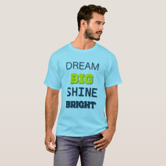 Camiseta brillante y grande de sueño