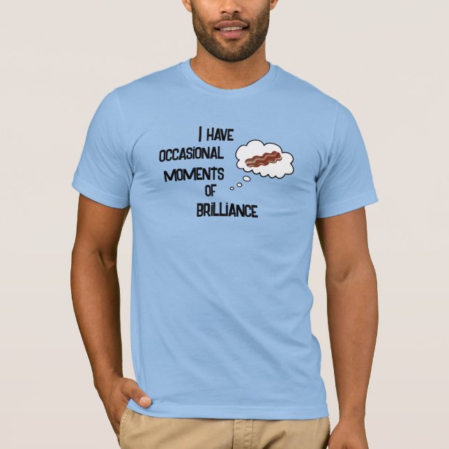 Camiseta Brillantez de Tocino para Hombres (Anverso)