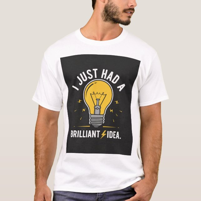 Camiseta Brilliant Idea Lightbulb Electrical Engineer Gift (Anverso)