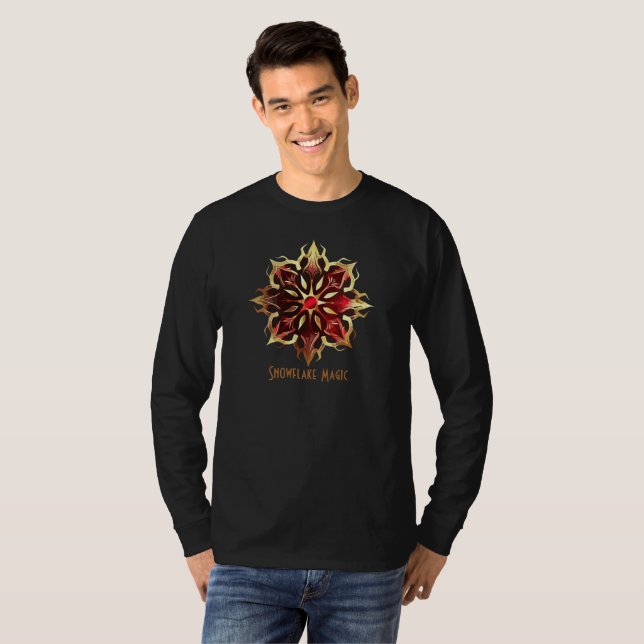 Camiseta Brillo Ártico (Anverso completo)