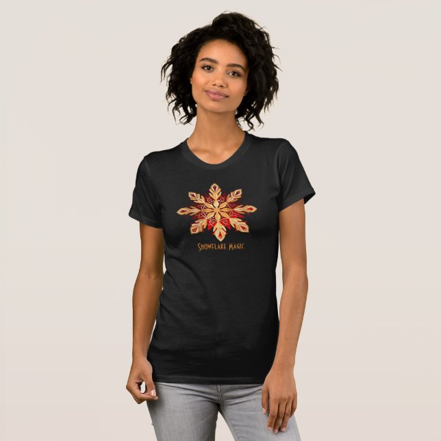 Camiseta Brillo Ártico (Anverso completo)