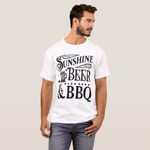 Camiseta Brillo, Cerveza y Barbacoa