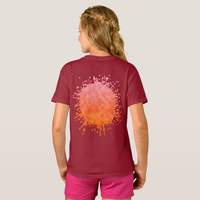 Camiseta Brillo de Citrino (Reverso completo)
