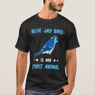 Camiseta Brillo de Jay Azul Espíritu de pájaro Animal Birdw