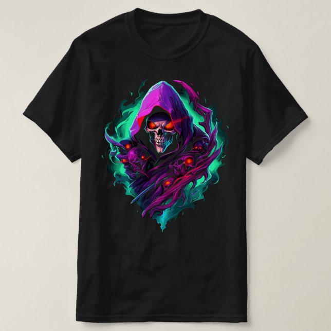 Camiseta Brillo de la muerte de Paro Reparador (Diseño del anverso)