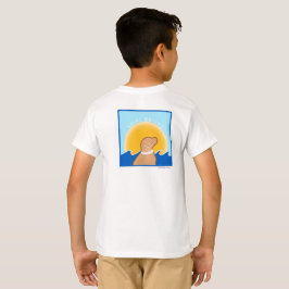 Camiseta Brillo de perro amarillo brillante