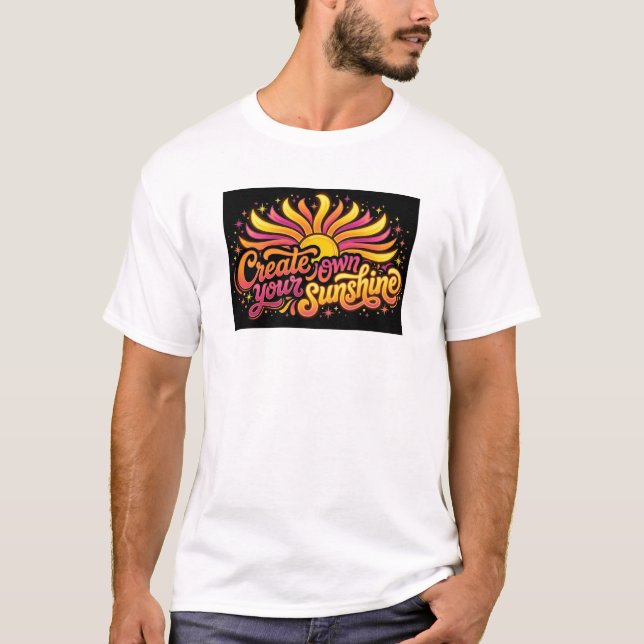 Camiseta Brillo del Sol (Anverso)
