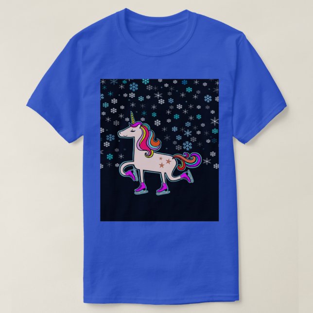 Camiseta Brillo en el unicornio oscuro (Diseño del anverso)