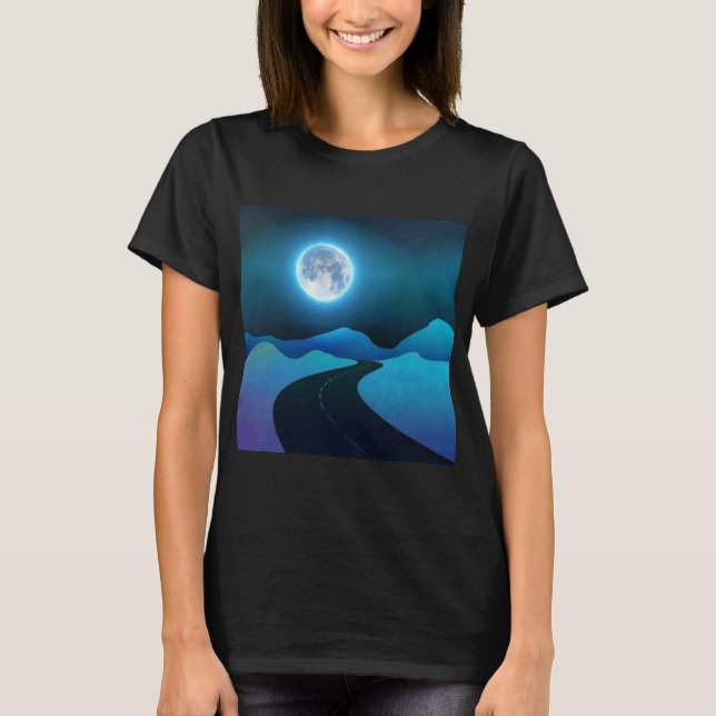 Camiseta Brillo lunar (Anverso)