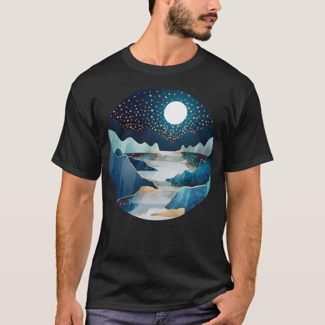 Camiseta Brillo lunar (Anverso)