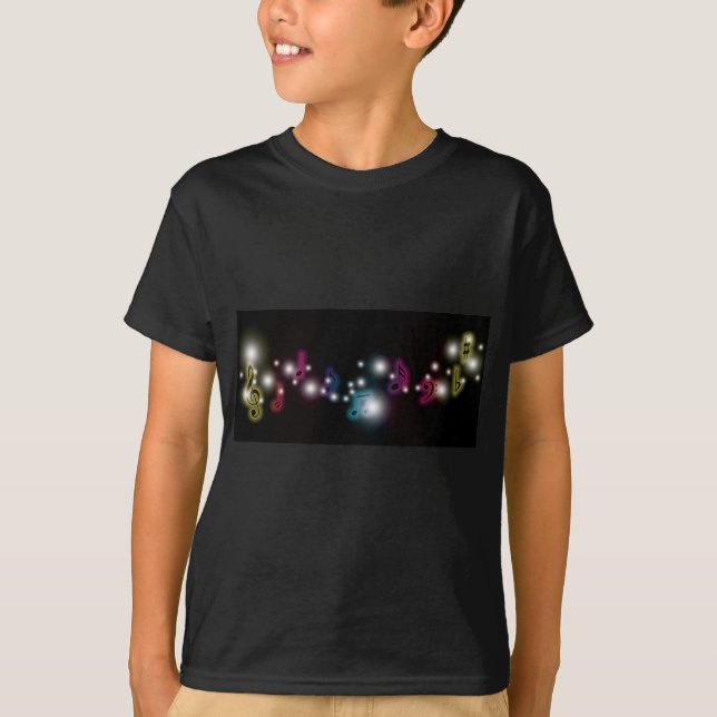 Camiseta Brillo musical (Anverso)