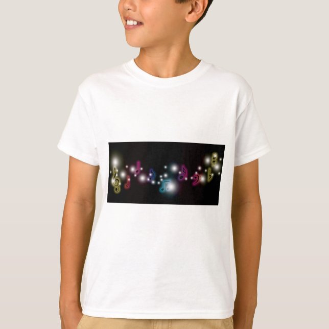 Camiseta Brillo musical (Anverso)