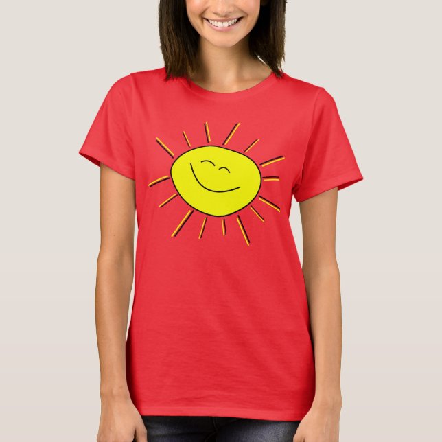 Camiseta Brillo solar (Anverso)