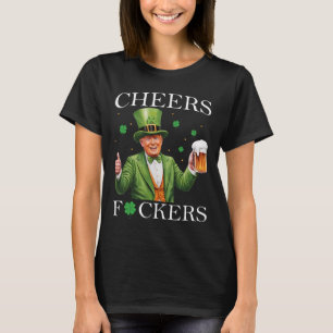 Camiseta Brindis Ers Día de San Patricio Cervezas Divertida