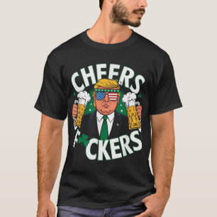 Camiseta Brindis por el Día de San Patricios Beber Cerveza