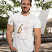 Brindis por nuestro primer día del padre, regalo p