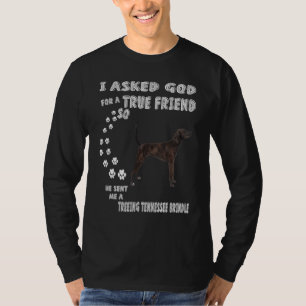 Camiseta Brindle Cur Dog Mom Dad Treing Tennessee Brindle