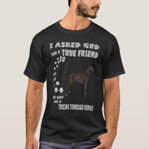 Camiseta Brindle Cur Dog Mom Dad Treing Tennessee Brindle