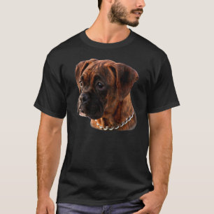 Camiseta Brindle del perrito del boxeador
