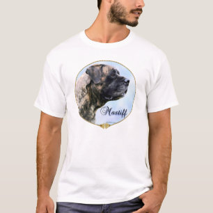 Camiseta Brindle Mastiff Portrashirt