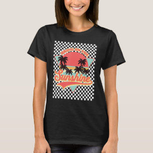 Camiseta Bring On The Sunshine Summer 2022 Checkered Vintag