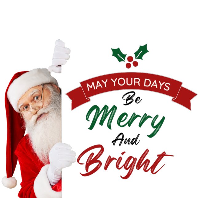 Camiseta Bring the holiday cheer to life with Santa design  (Subido por el creador)