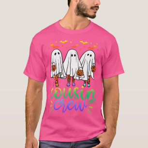 Camiseta Brio Cousin Crew Halloween Ghost Trick Trequad