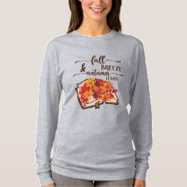 Camiseta Brisa de otoño hojas de otoño