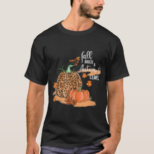 Camiseta Brisa de otoño y picor de calabaza en otoño