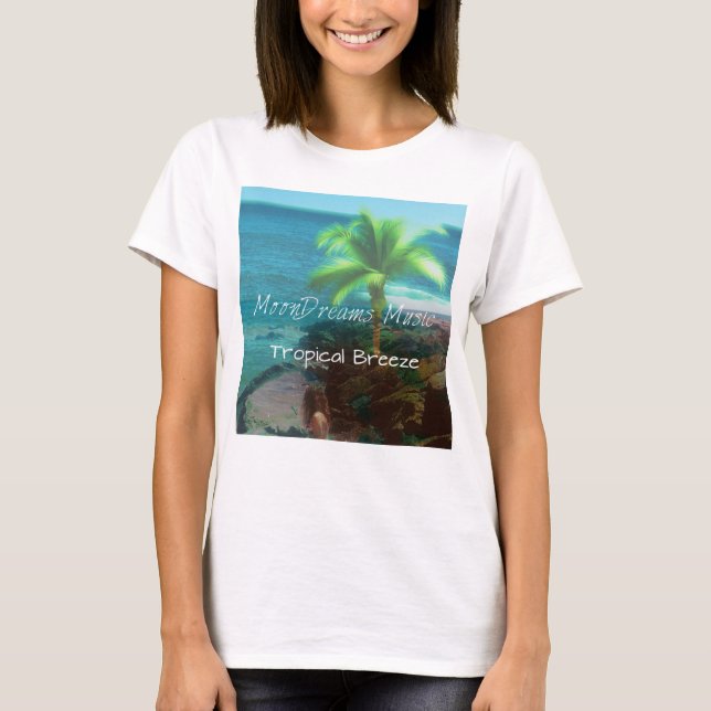 Camiseta Brisa tropical (Anverso)