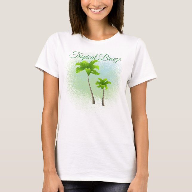 Camiseta Brisa tropical (Anverso)