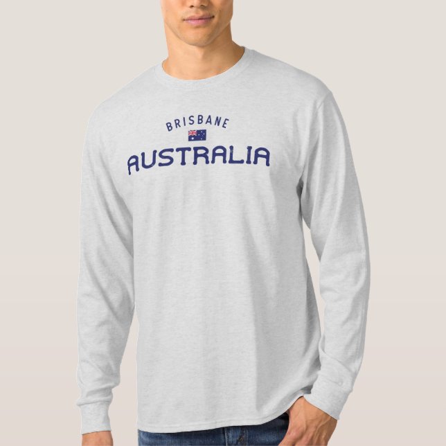 Camiseta Brisbane Australia con problemas (Anverso)